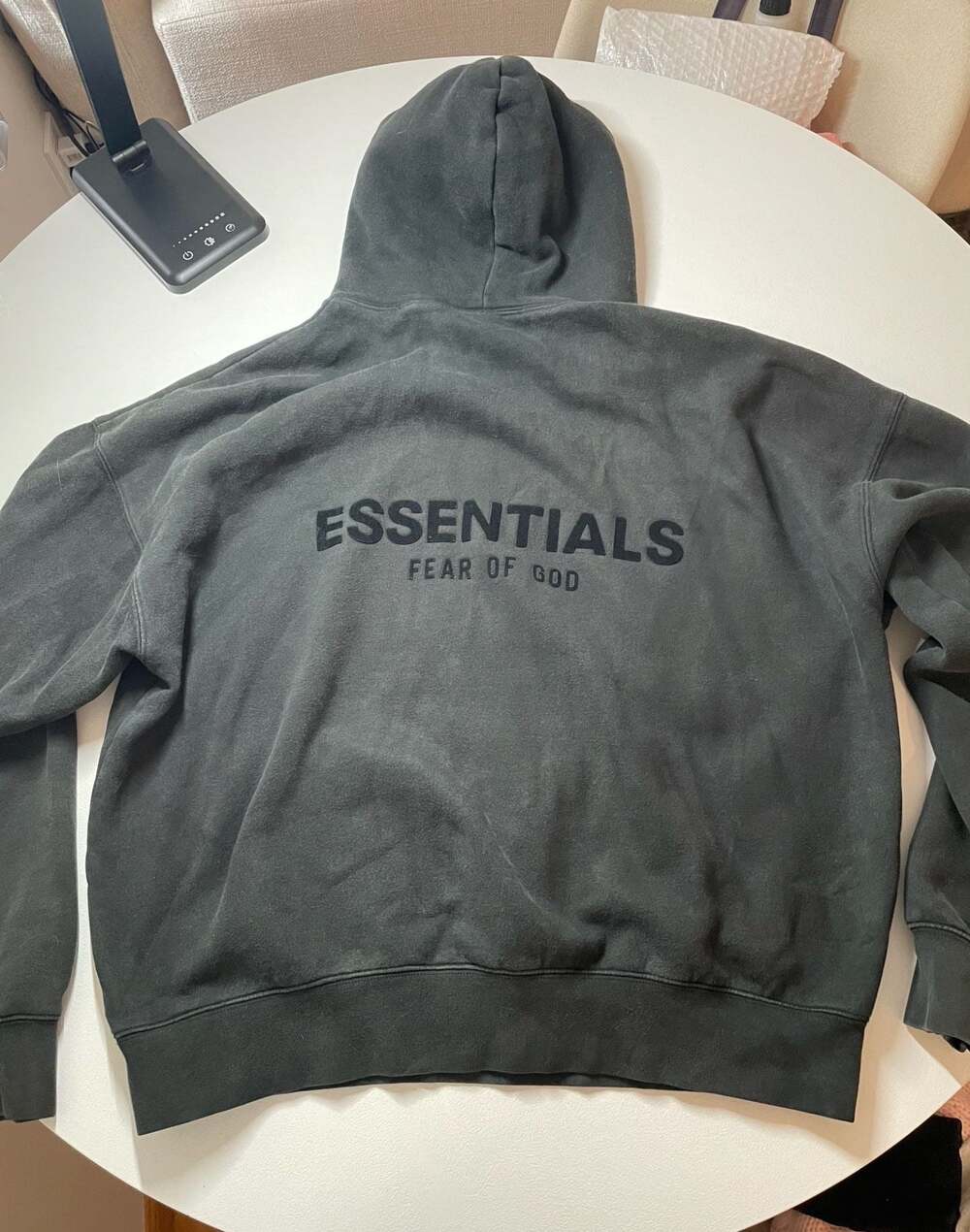 Fear of God Essentials Hoodie Black Size M
